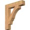 Ekena Millwork Balboa Block Smooth Bracket, Western Red Cedar, 5 1/2"W x 30"D x 34"H BKT06X30X34BOA05SWR - alternate 1
